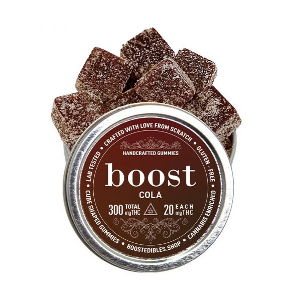 Boost THC Cola Gummies - 300mg (20mg/Gummy)